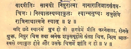 Effect of Budh (Mercury) in the various houses as per Yavan Jataka