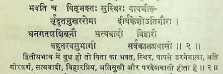 Effect of Budh (Mercury) in the various houses as per Manasagari