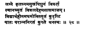 Effect of Ketu in various houses of Janam Kundli (Natal chart) as per Phaldeepika