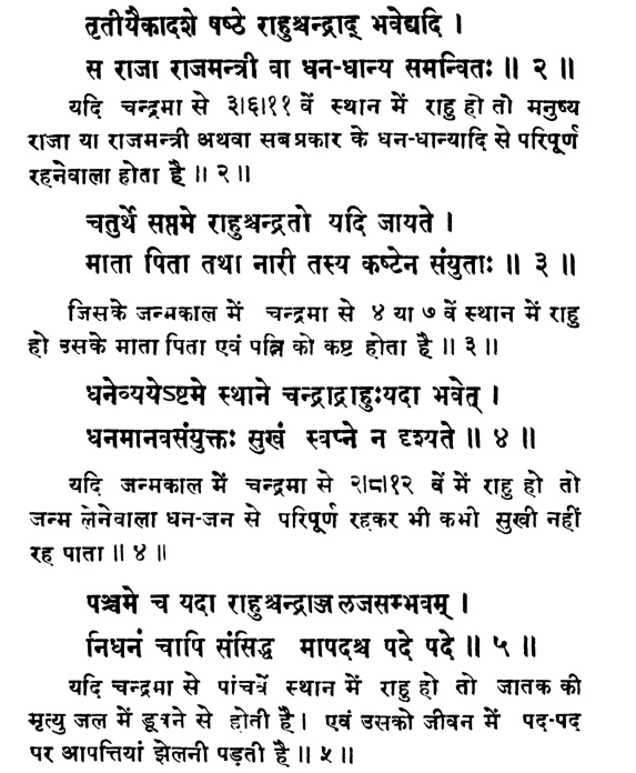 Effect of Ketu in various houses of Janam Kundli (Natal chart) as per Gauri Jataka